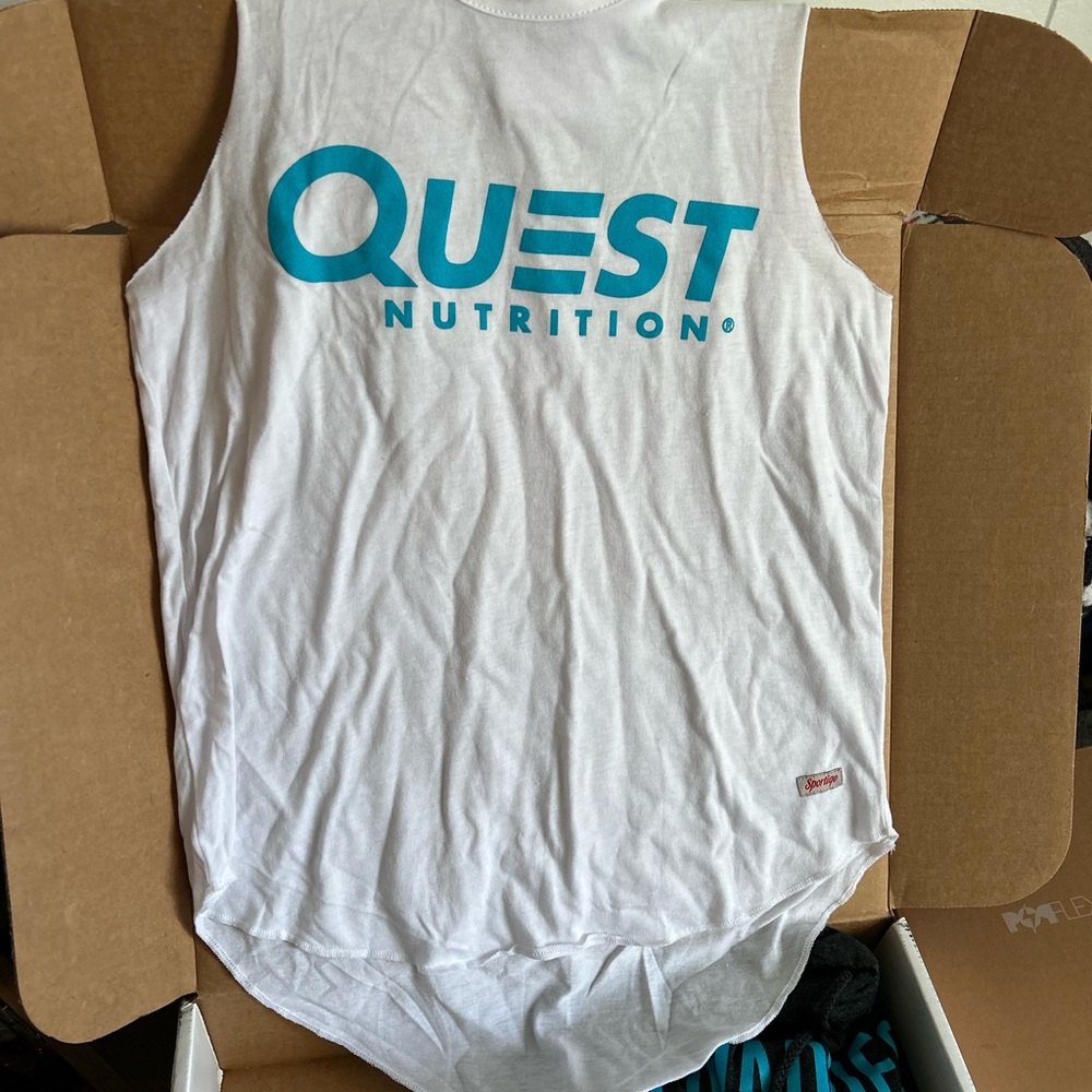 Quest Nutrition White Tank Top